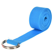 Load image into Gallery viewer, Hot Multi-Colors Adjustable Belt Sport Yoga Stretch Strap D-Ring Belt Gym Waist Leg Fitness Exercise Gym equipment