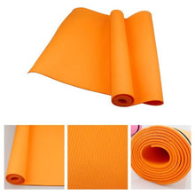 Load image into Gallery viewer, 4MM PVC Yoga Mats Anti-slip Blanket PVC Gymnastic Sport Health Lose Weight Fitness Exercise Pad Women Sport Yoga Mat
