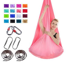 Load image into Gallery viewer, Aerial Yoga Hammock Premium Aerial Silk Yoga Swing Antigravity Yoga
